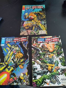 SuperPatriot Image Comics Lot of 3