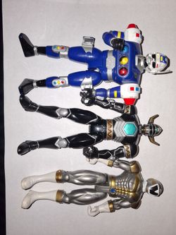 Vintage power ranger figures
