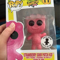 Exclusive Strawberry Sour Patch Kid Funko Pop