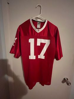 Russell Athletic #17 Red Football Jersey Size Small