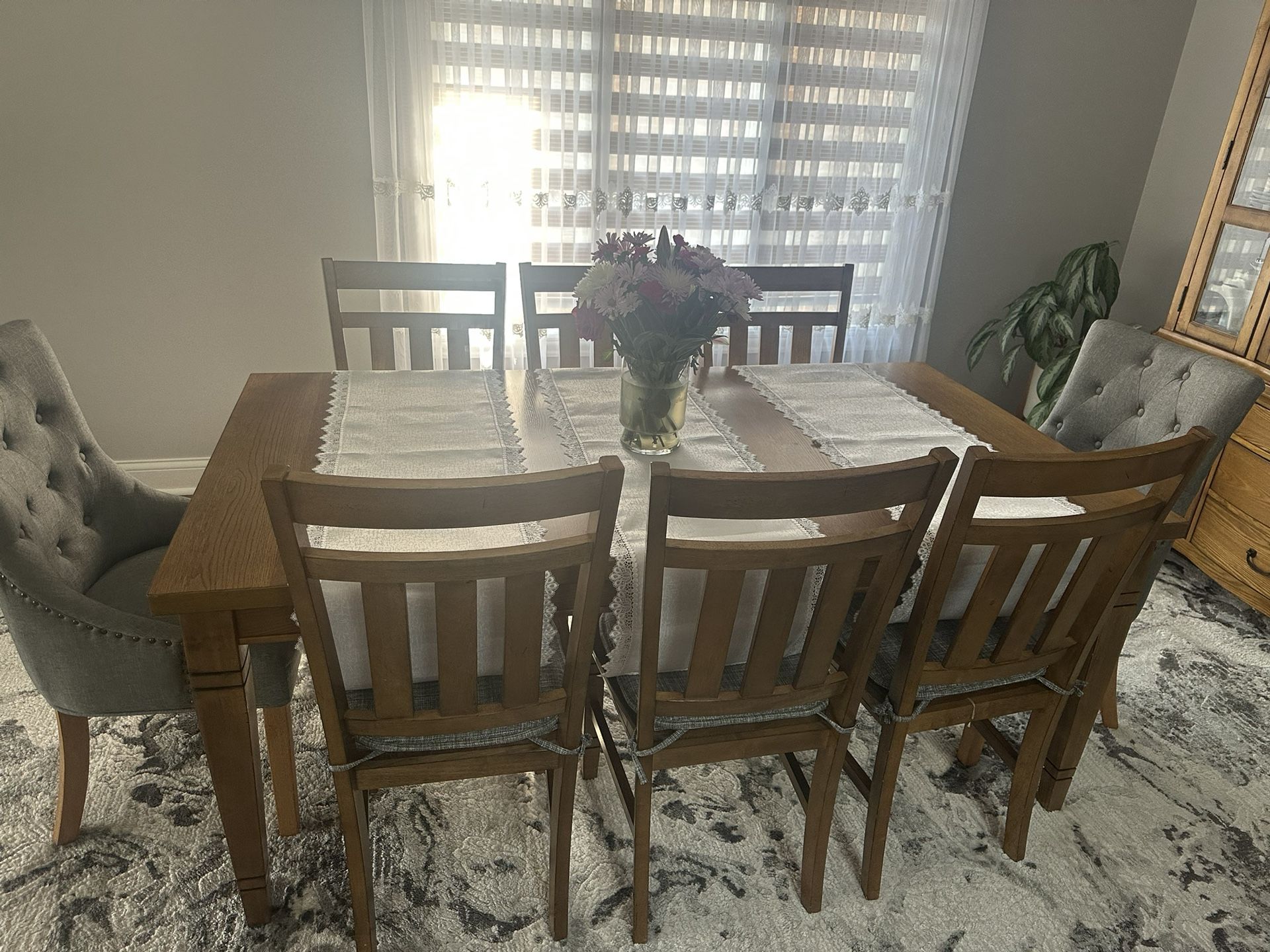 Dining Table With 8 Chairs