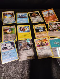Pokemon cards Ex, rares, 1st 2nd stage