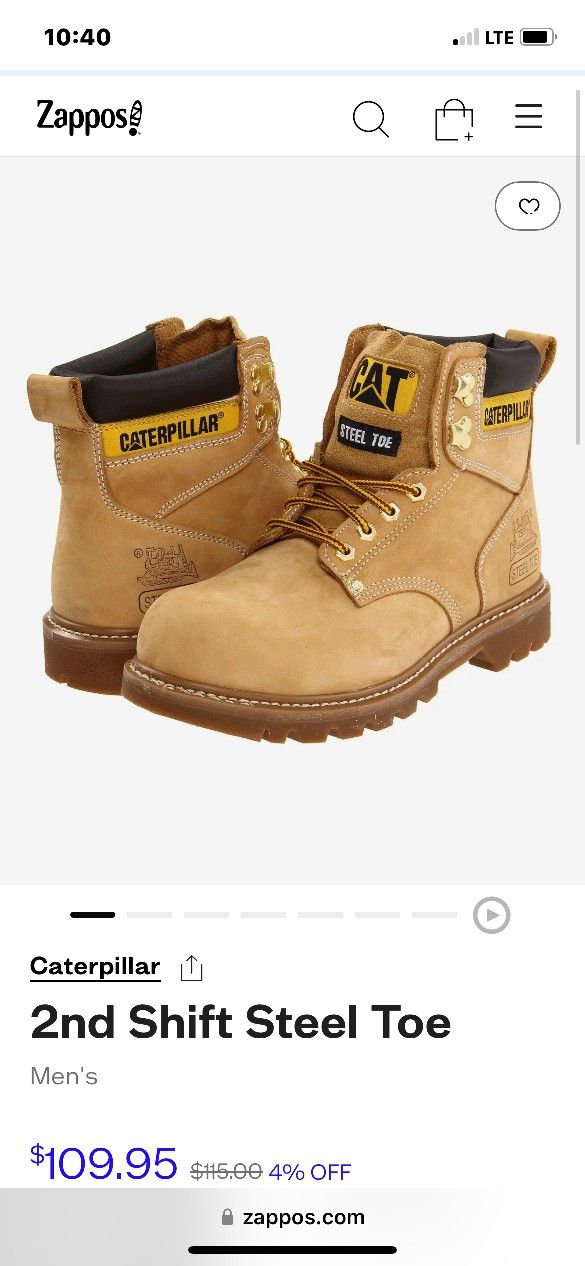 CAT Work boots Brand New