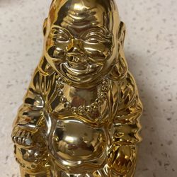 Gold Ceramic Budah