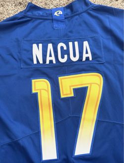 Rams Puka Nacua 17 Jersey Fully stitched (Small to 3X)