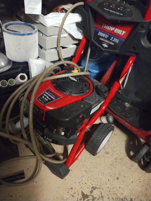 Troy Built Pressure Washer