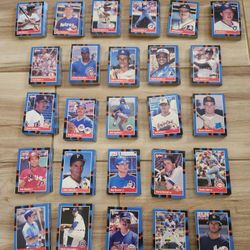 1988 baseball cards from all MLB 26 Teams