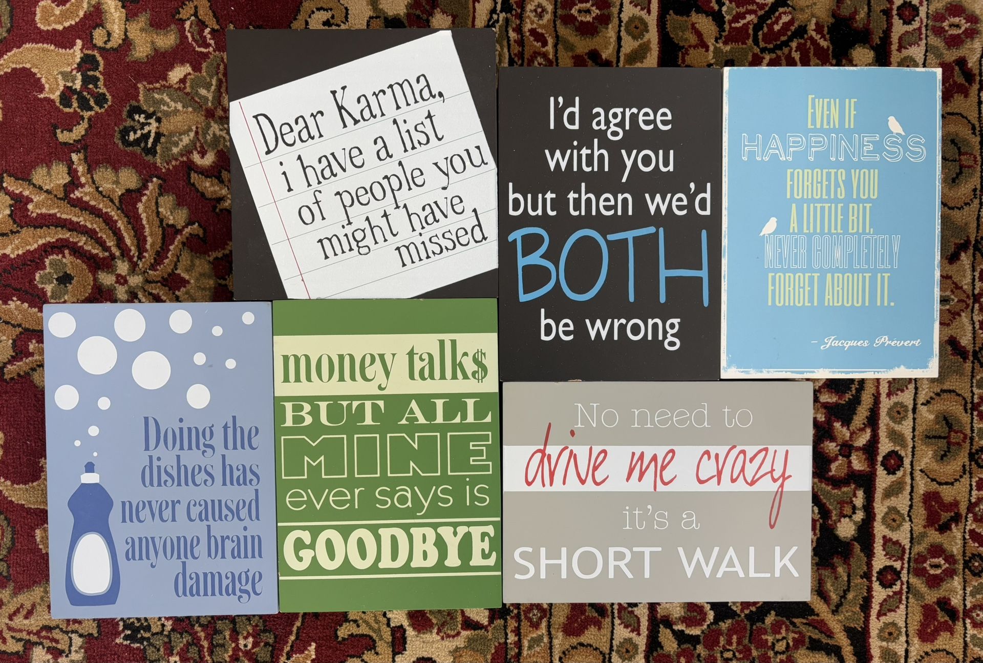 Wall Decor Sarcastic Funny And Inspiring