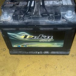 Deals Gold Car Battery 