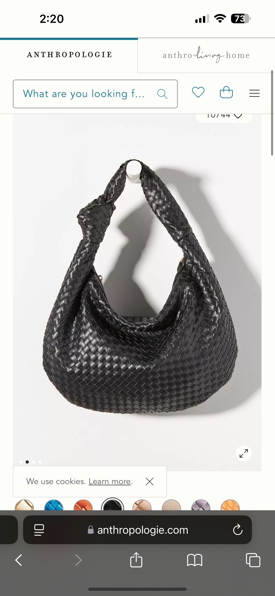 Anthropologie Satchel