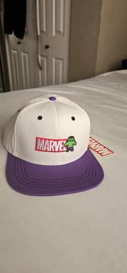 Marvel hulk snap back hat