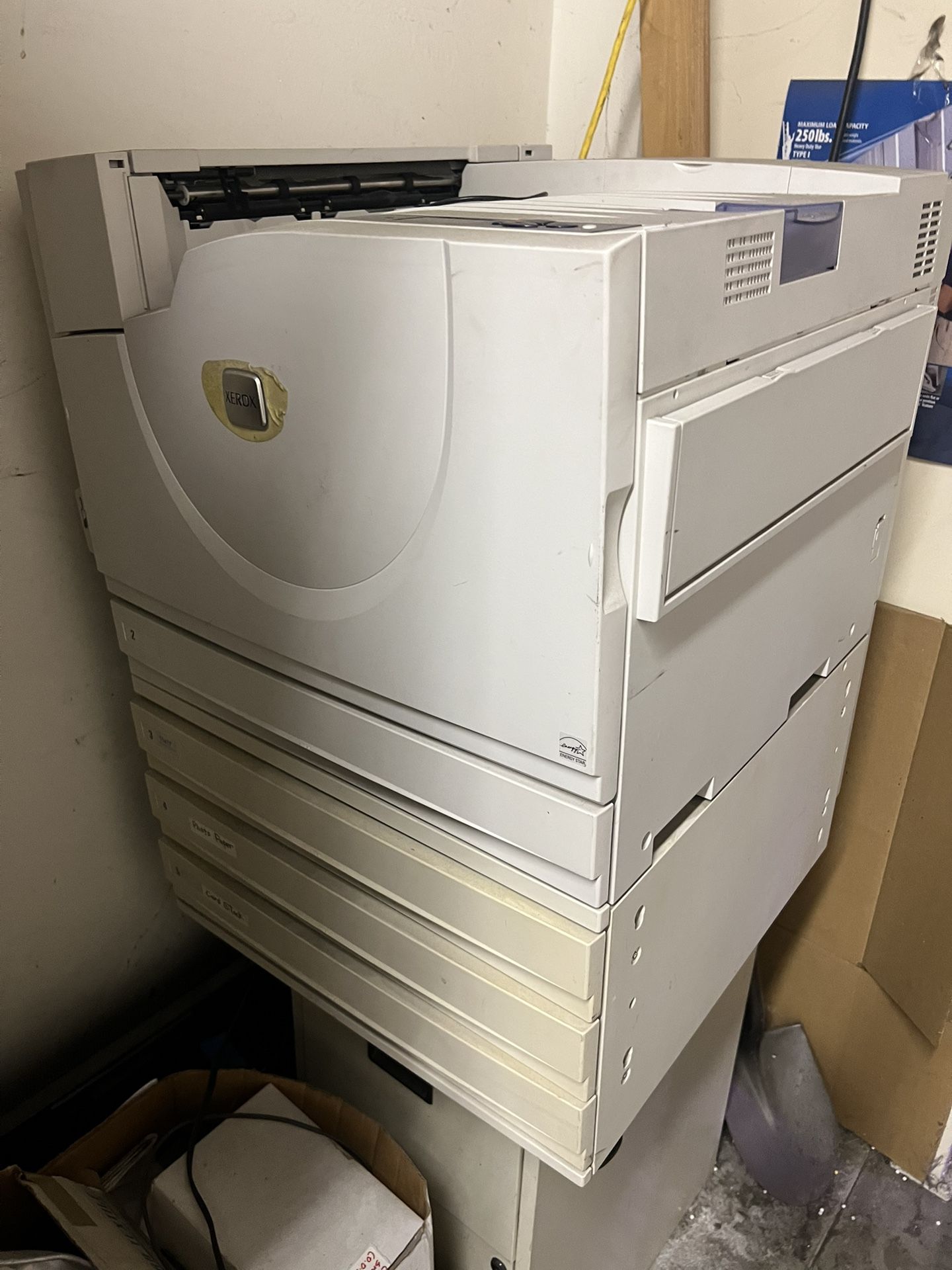 Xerox Phaser 7760 Color Printer Working Condition