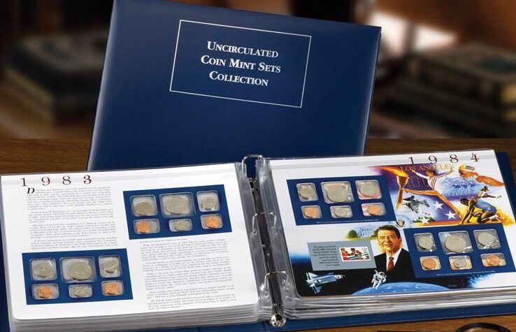 Uncirculated 25 year Mint coin set