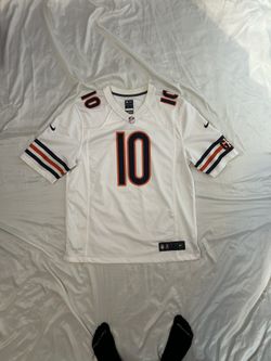Nike NFL Chicago Bears #10 Mitchell Trubisky On Field Jersey – White (Men’s Large)