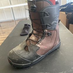 Salomón  Hamooks Snowboard Boots Black Size 14 ,5 US Thermicfit For both of us