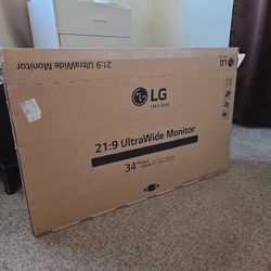 New In Box LG Monitor 
