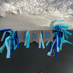 First Birthday One Banner