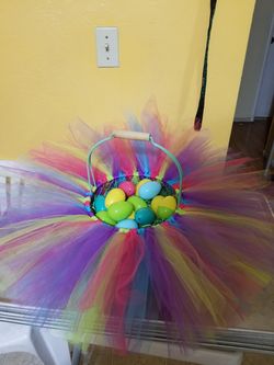 Tutu Easter basket