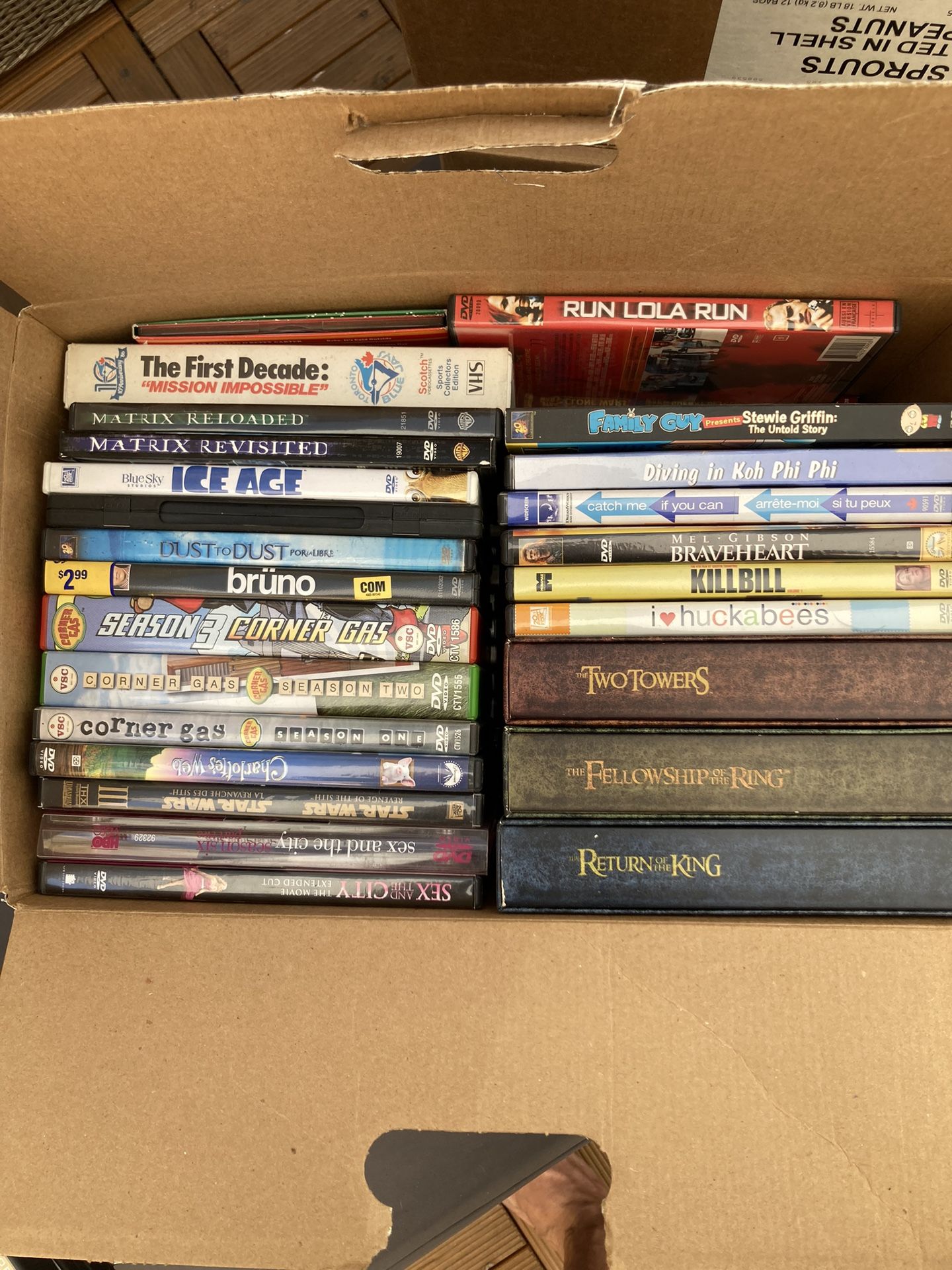 Assorted DVDs