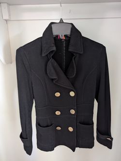 Women's Black Forever 21 Lightweight Jacket Size S