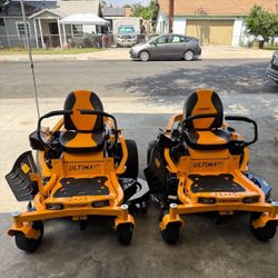 Cub Cadet Ultima ZT1 50 in. Fabricated Deck 23HP V-Twin Kawasaki FR Series Engine Dual Hydro Drive Gas Zero Turn Riding Lawn Mower 