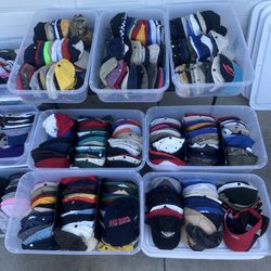 $5 each Branded Hat Cap Lot Wholesale 1000+ Resell Sports, Vintage, Promo, Etc