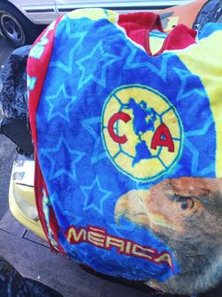 Poncho de las aguilas del america
