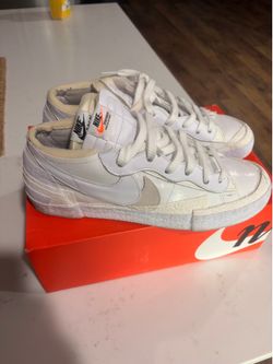 Nike Sacai Blazers White/Neutral