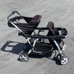 Free Kids Double Stroller