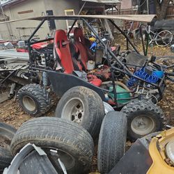 Two Go Karts Read Description Electric Quad  