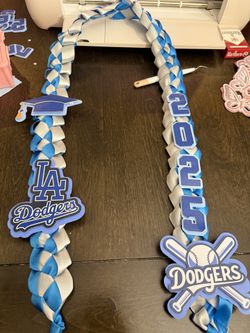 Dodgers Graduation Lei