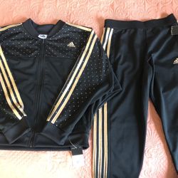 Adidas Sweat Suit  Youth (L) 