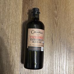 Unfiltered Carapelli Extra Virgin Olive Oil