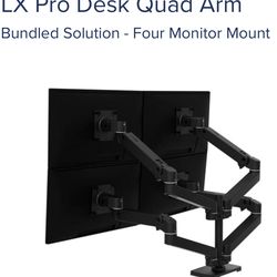 Ergotron 4 monitor mount
