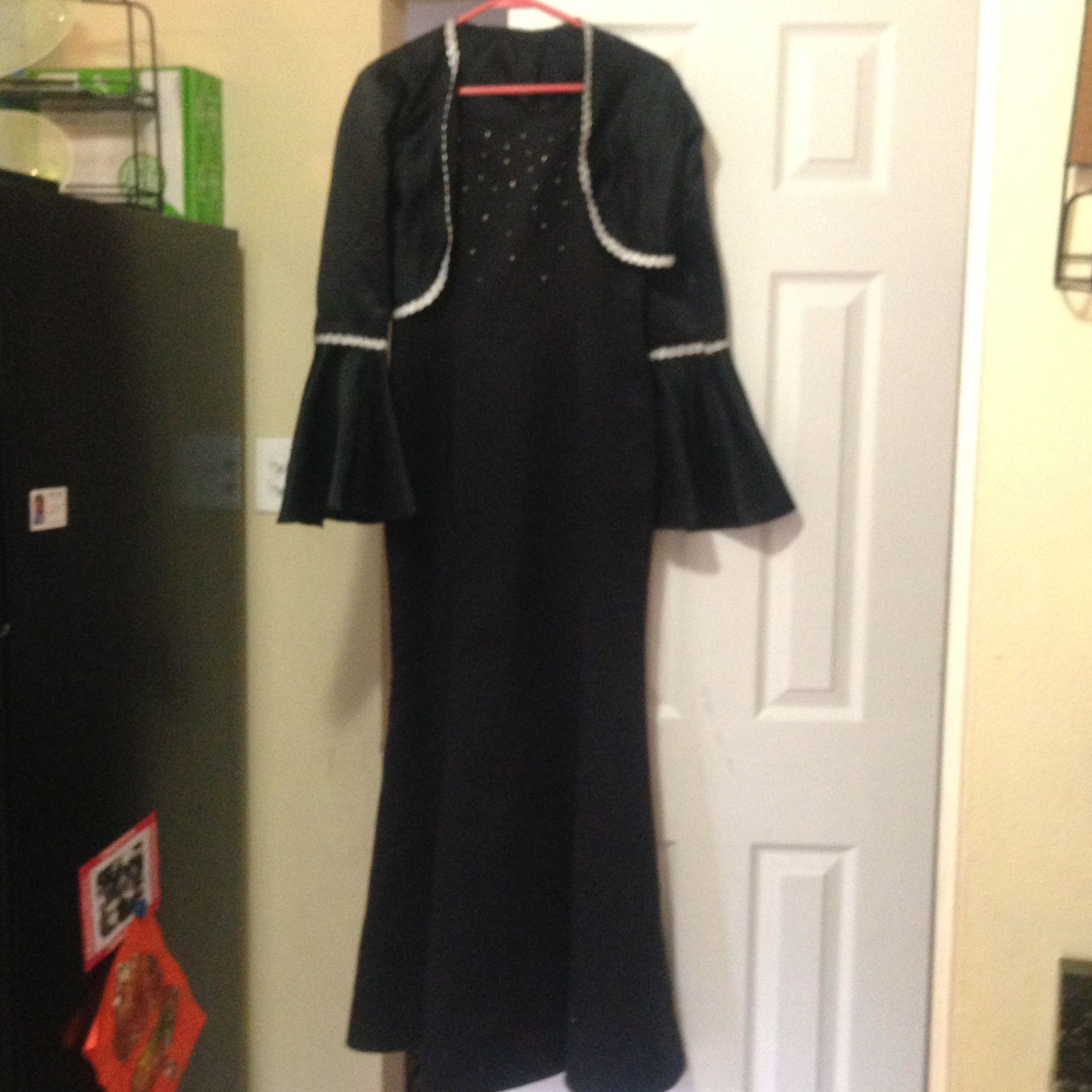 Black mermaid dress