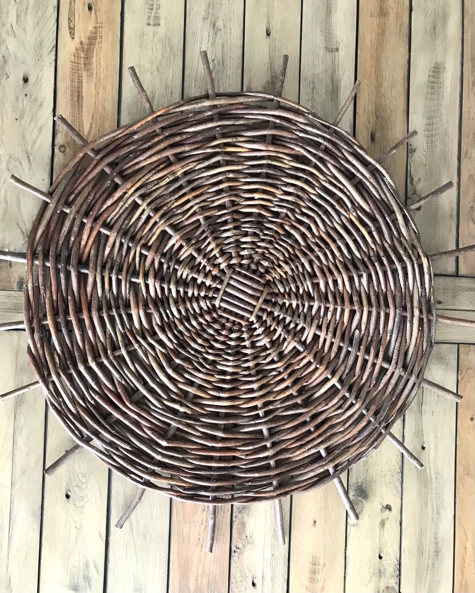 Crate and Barrel acacia placement.