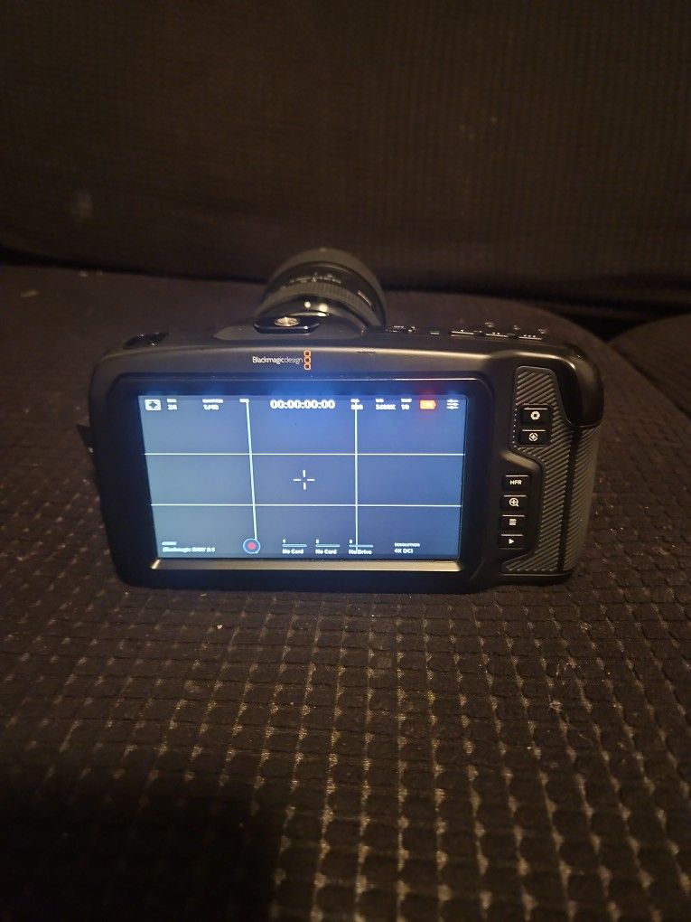 BMPCC4K with Sigma Art 18-35 mm Lens, Metabones N/F - M43 Mount T Included!