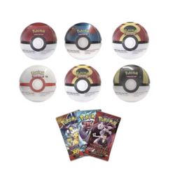 Pokemon pokeball set 6 ball(total 18packs)