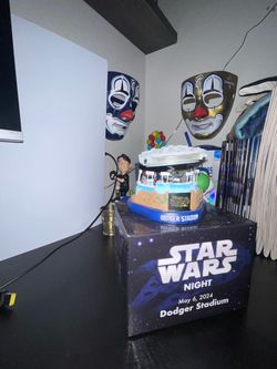 Star Wars Night Dodger Millenium Falcon Stadium Bobblehead 2024