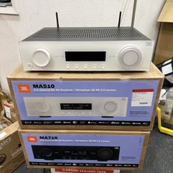 JBL MA510 5.2 Channel 8K AV Receiver - White