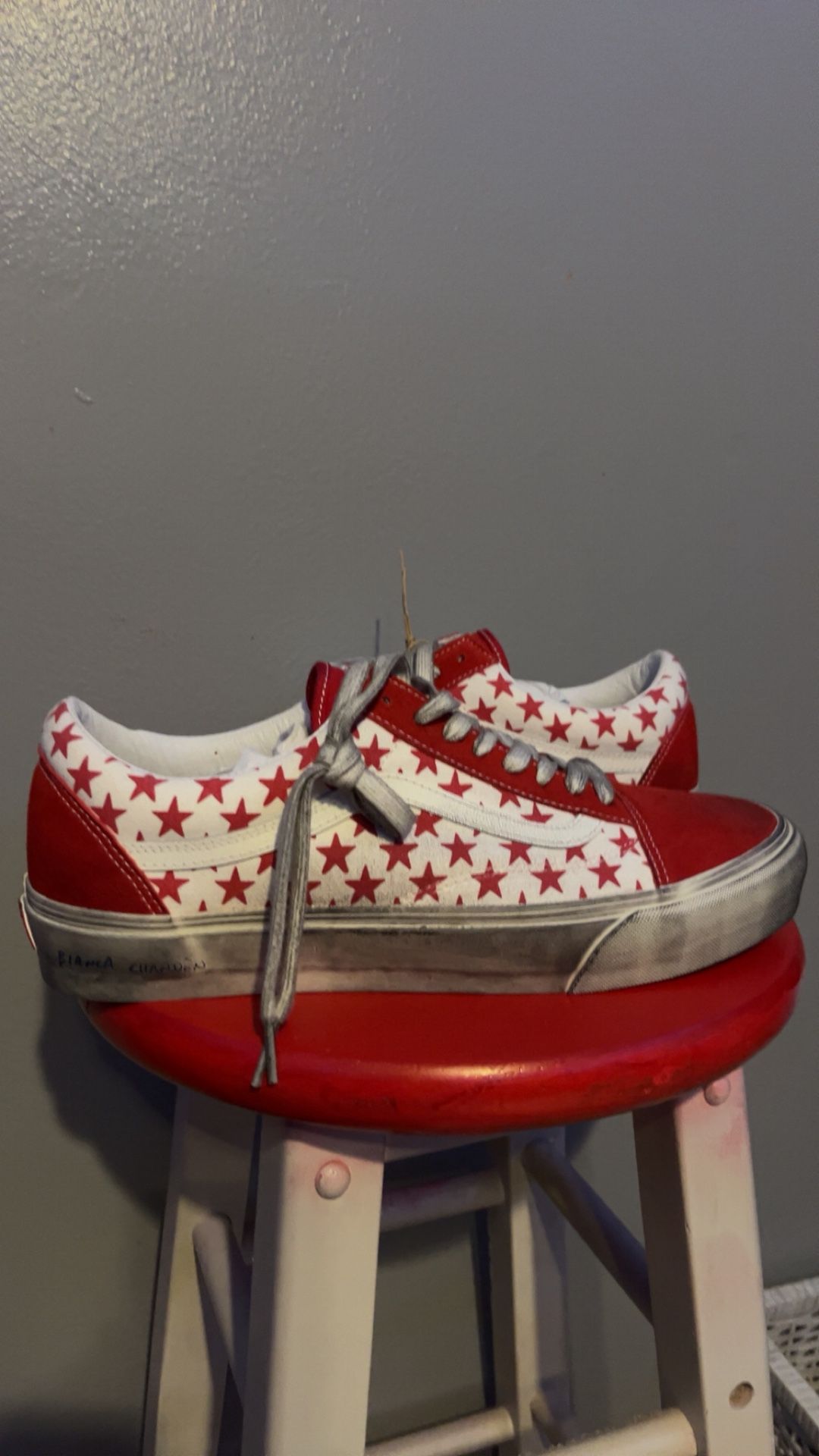 Vans Bianca Chandōn x Old Skool VLT LX ‘Stress Red’