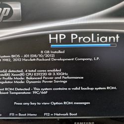 HP Proliant Ml110 G7 Server
