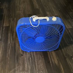 Blue Box Fan 