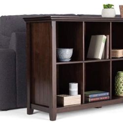 Solid Wood Sofa Or Entry Table With Storage (New In Box )