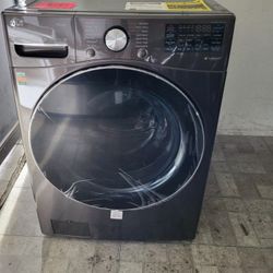 LG ThinQ Front Load Washer 5.0 Cubic Feet D 