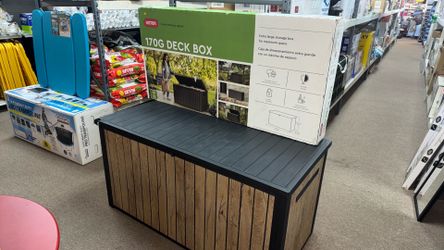 deck box, storage container 170g