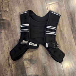 12 lb Weighted Workout Vest – Durable, Adjustable & Reflective