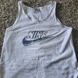 Vintage 90's Women's Nike Tank Top Size Small 