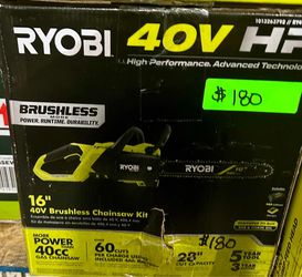 Ryobi 16in Cordless Chainsaw