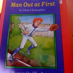 Hard Cover Book ( Man Out At First)
